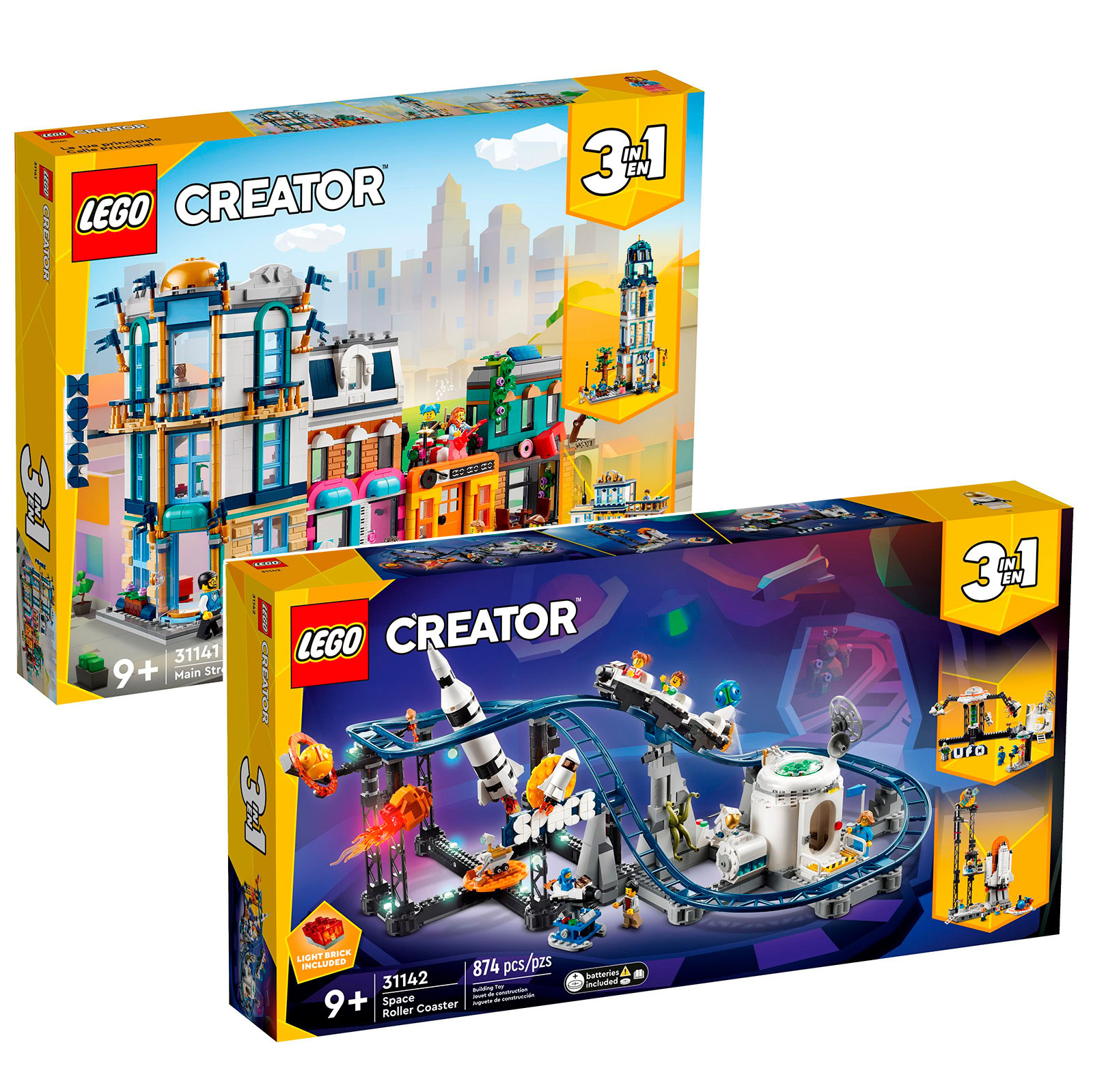 ▻ New LEGO Creator 3in1 2023 releases: 31141 Main Street and